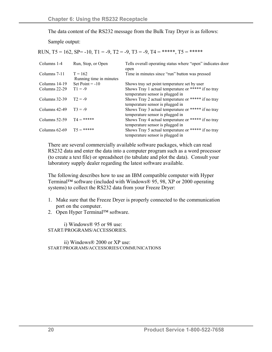 Labconco FreeZone Bulk Tray Dryer 78060 Series User Manual | Page 24 / 43