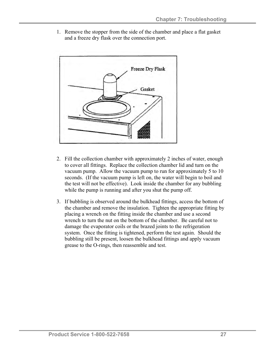 Labconco FreeZone Bulk Tray Dryer 78060 Series User Manual | Page 31 / 43