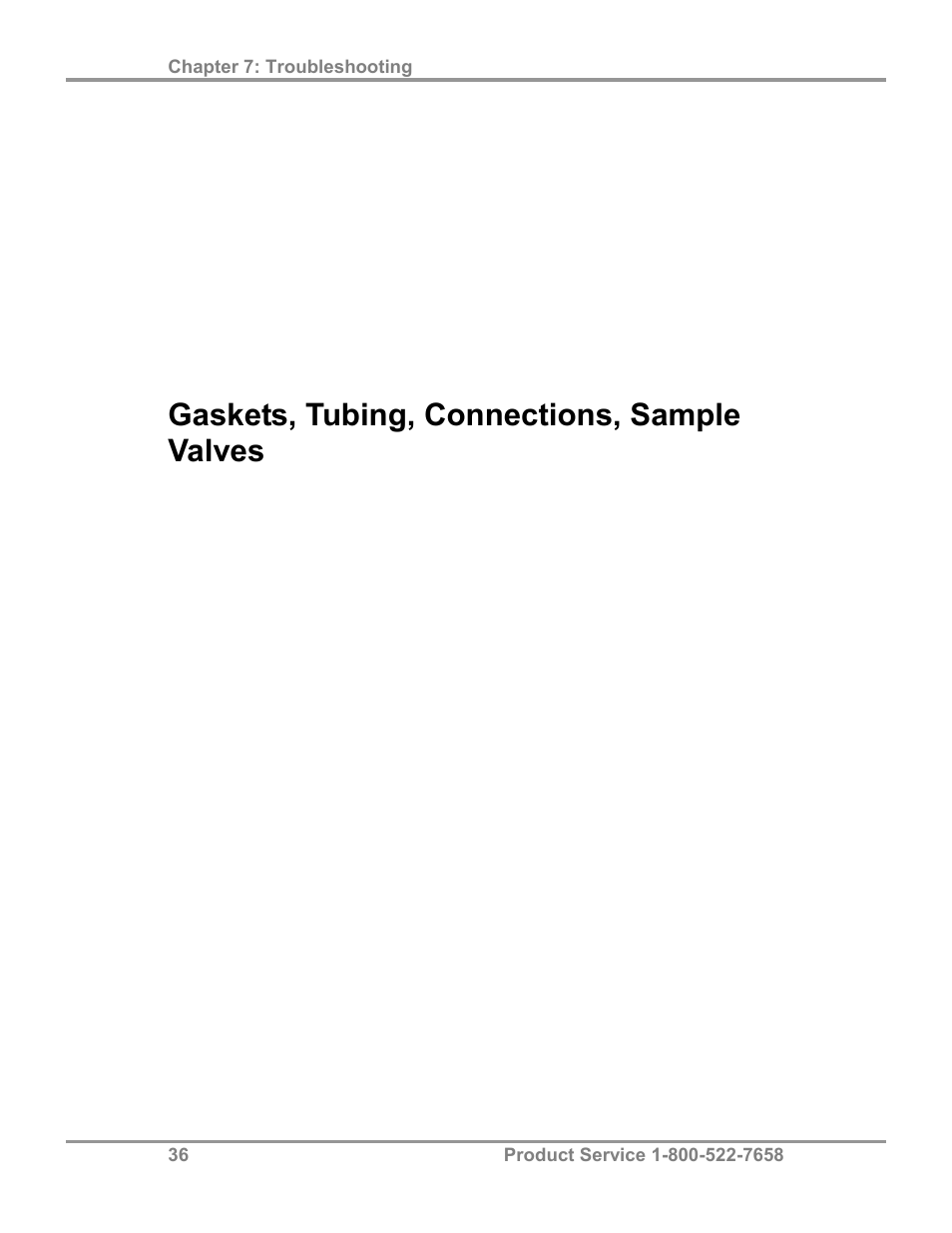 Gaskets, tubing, connections, sample valves | Labconco FreeZone Stoppering Tray Dryers 79480 Series User Manual | Page 40 / 58