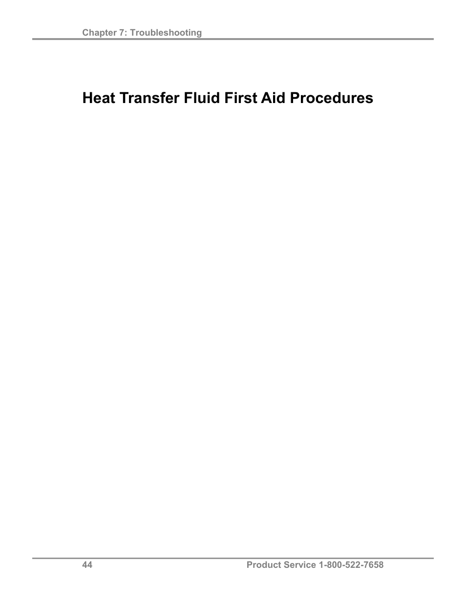 Heat transfer fluid first aid procedures | Labconco FreeZone Stoppering Tray Dryers 79480 Series User Manual | Page 48 / 58