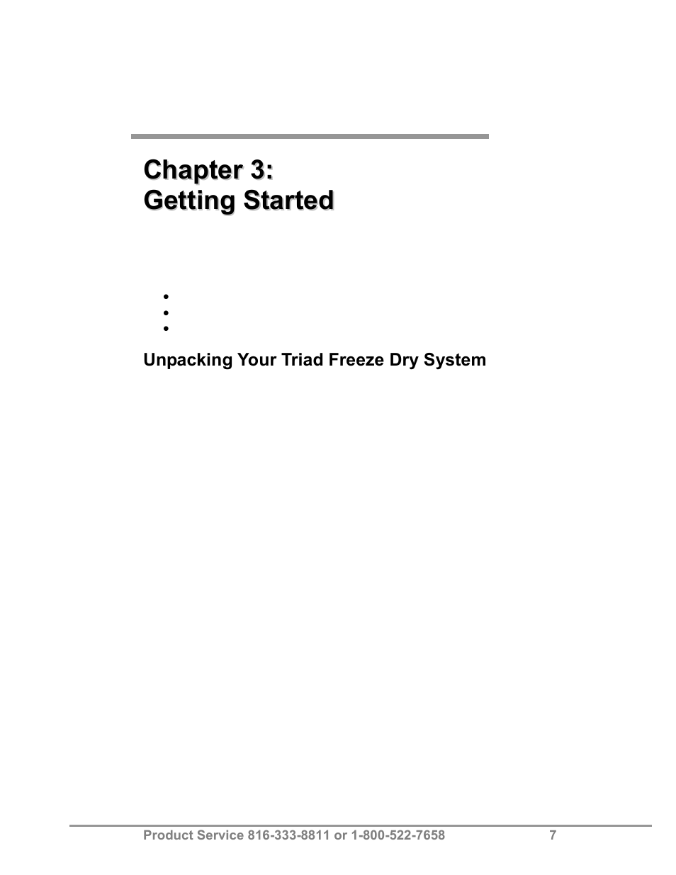 Labconco FreeZone Triad Freeze Dry System 74000 Series User Manual | Page 11 / 58