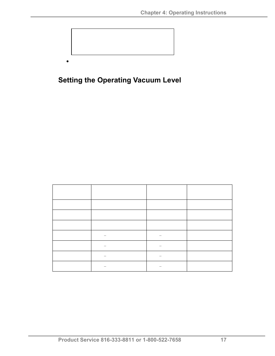 Setting the operating vacuum level | Labconco FreeZone Triad Freeze Dry System 74000 Series User Manual | Page 21 / 58