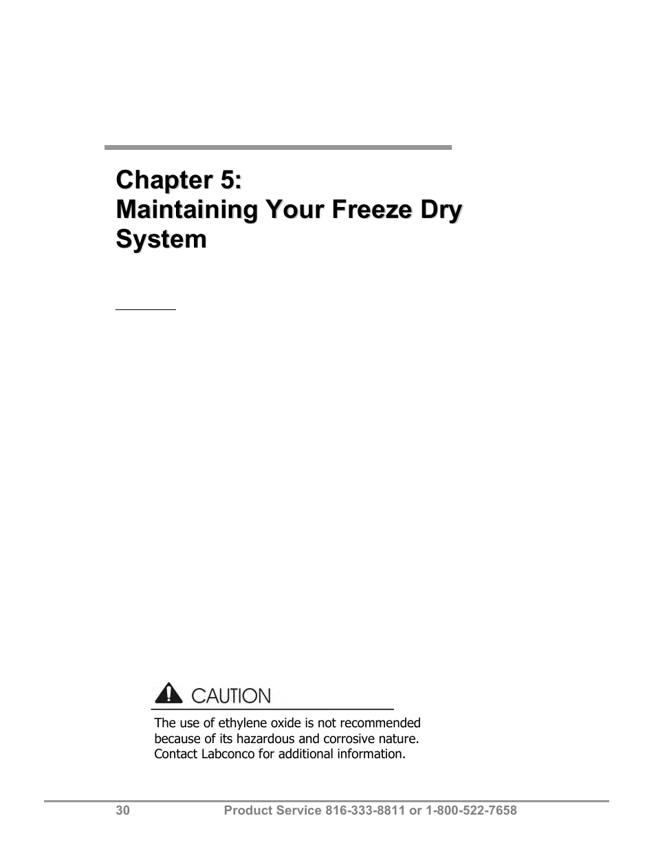 Labconco FreeZone Triad Freeze Dry System 74000 Series User Manual | Page 34 / 58