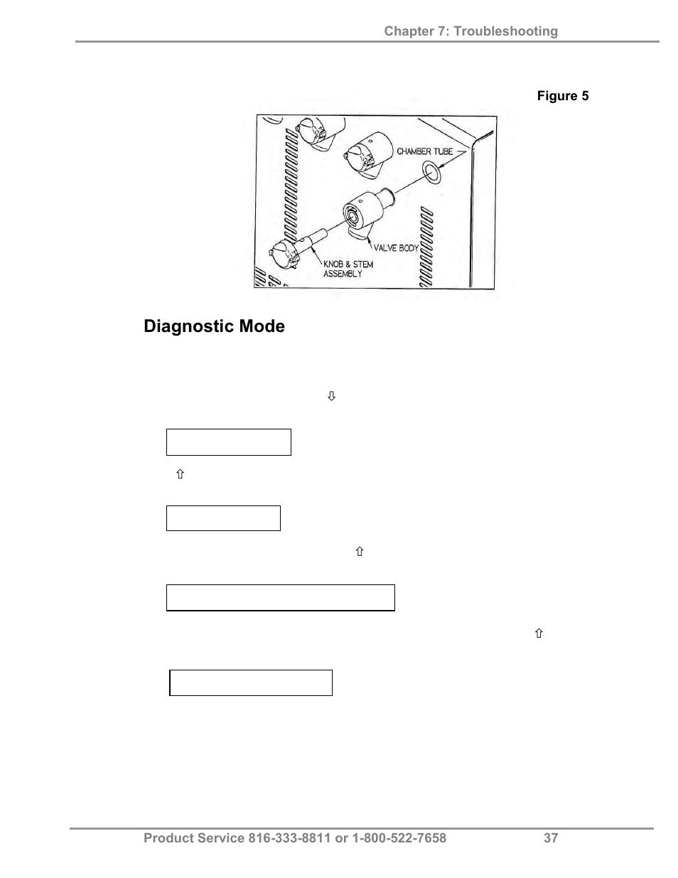 Diagnostic mode | Labconco FreeZone Triad Freeze Dry System 74000 Series User Manual | Page 41 / 58