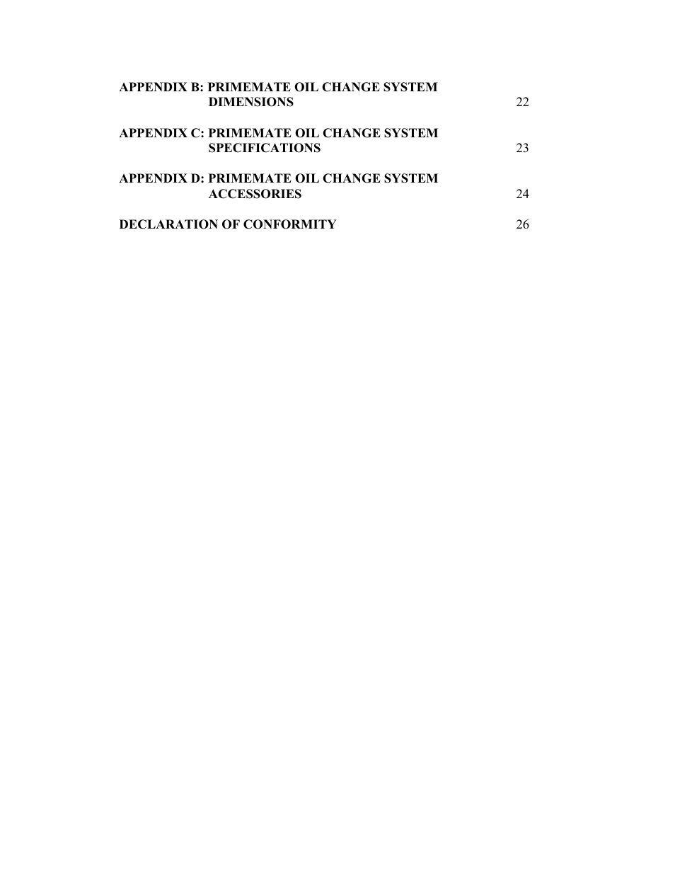 Labconco PrimeMate Oil Change System 73570 Series User Manual | Page 4 / 30