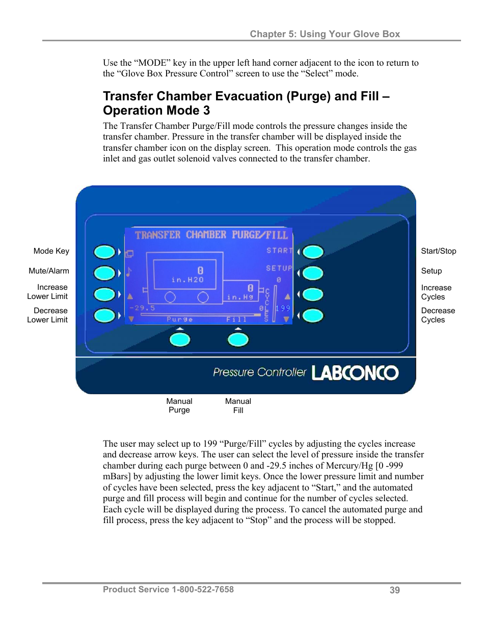 Labconco Protector Controlled Atmosphere Glove Box User Manual | Page 43 / 80