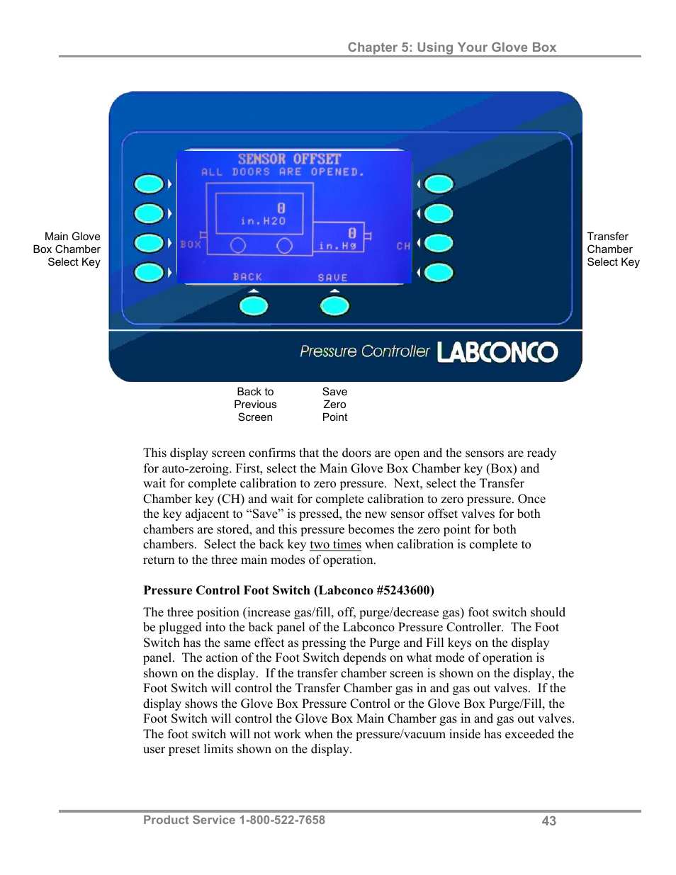 Labconco Protector Controlled Atmosphere Glove Box User Manual | Page 47 / 80