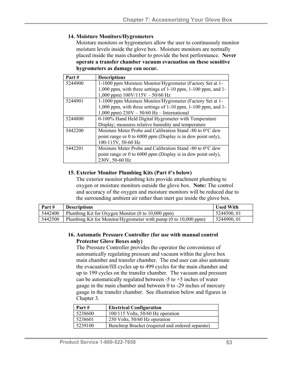 Labconco Protector Controlled Atmosphere Glove Box User Manual | Page 57 / 80