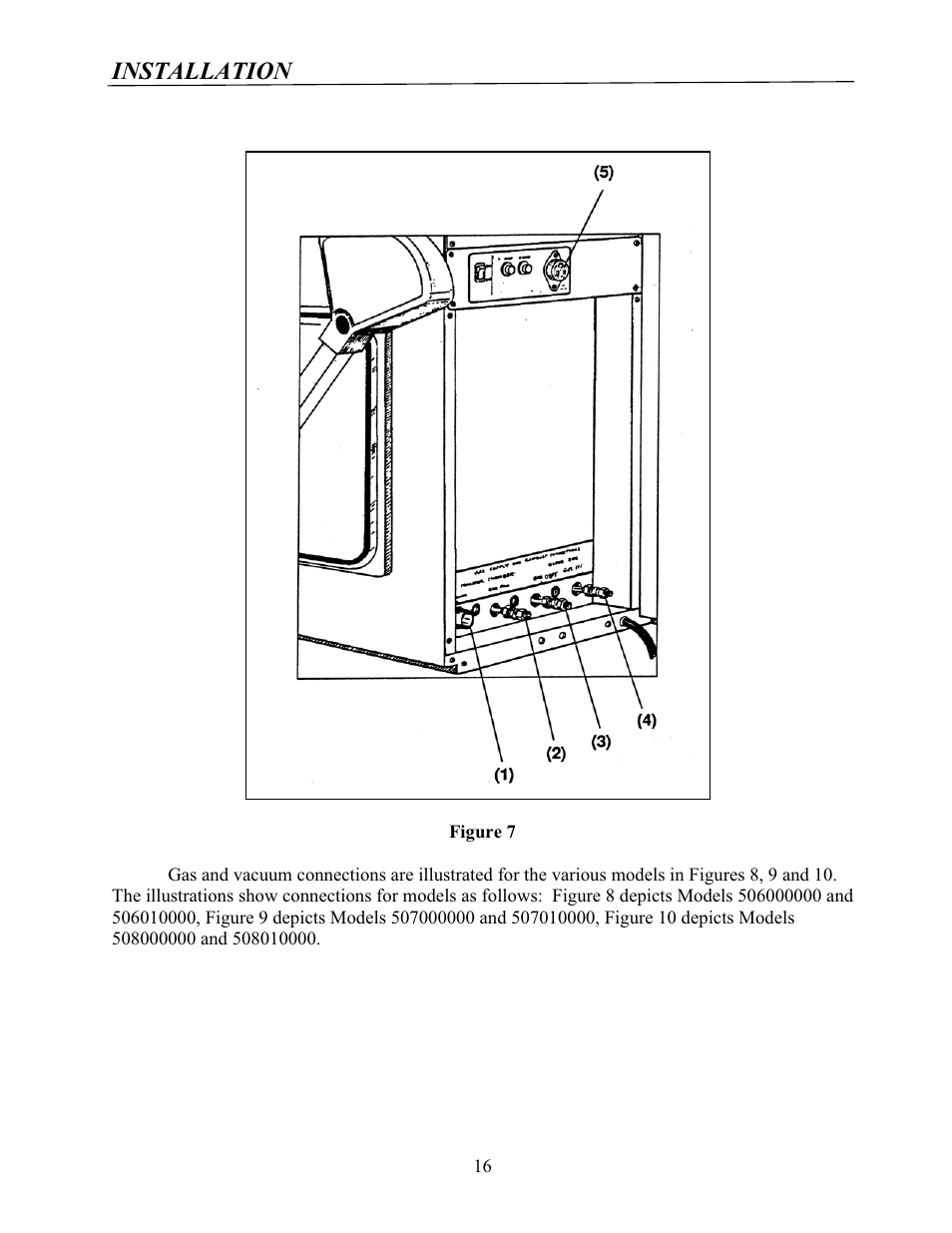 Installation | Labconco Protector Controlled Atmosphere Glove Boxes 5080102 User Manual | Page 15 / 53