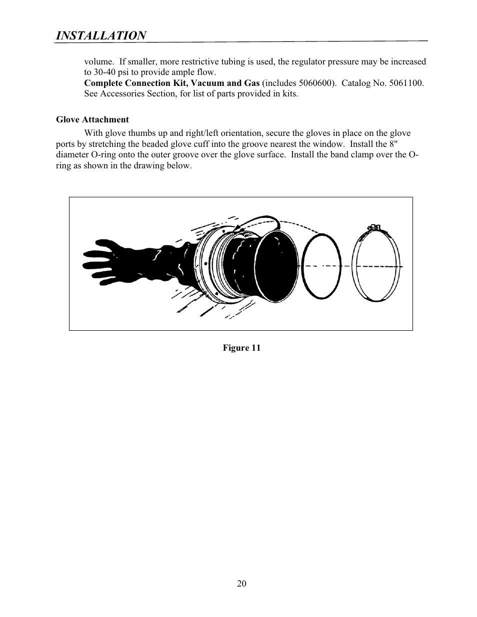 Installation | Labconco Protector Controlled Atmosphere Glove Boxes 5080102 User Manual | Page 19 / 53