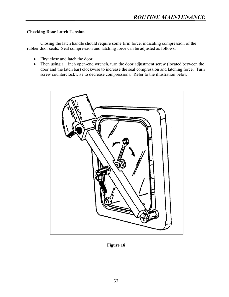 Routine maintenance | Labconco Protector Controlled Atmosphere Glove Boxes 5080102 User Manual | Page 32 / 53