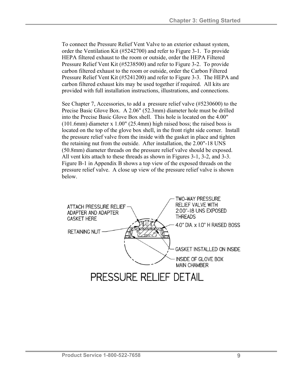 Labconco Precise Controlled Atmosphere and Basic Glove Boxes 5220131 User Manual | Page 13 / 63