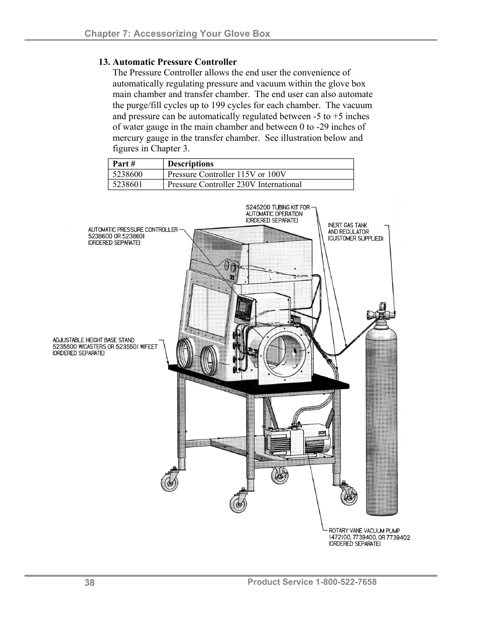 Labconco Precise Controlled Atmosphere and Basic Glove Boxes 5220131 User Manual | Page 42 / 63