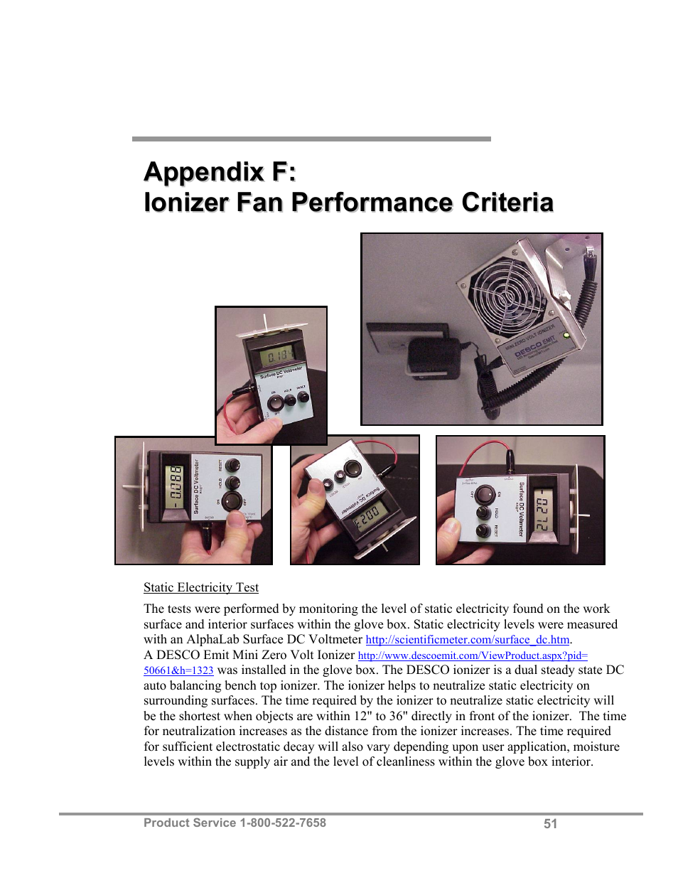 Labconco Precise Controlled Atmosphere and Basic Glove Boxes 5220131 User Manual | Page 55 / 63