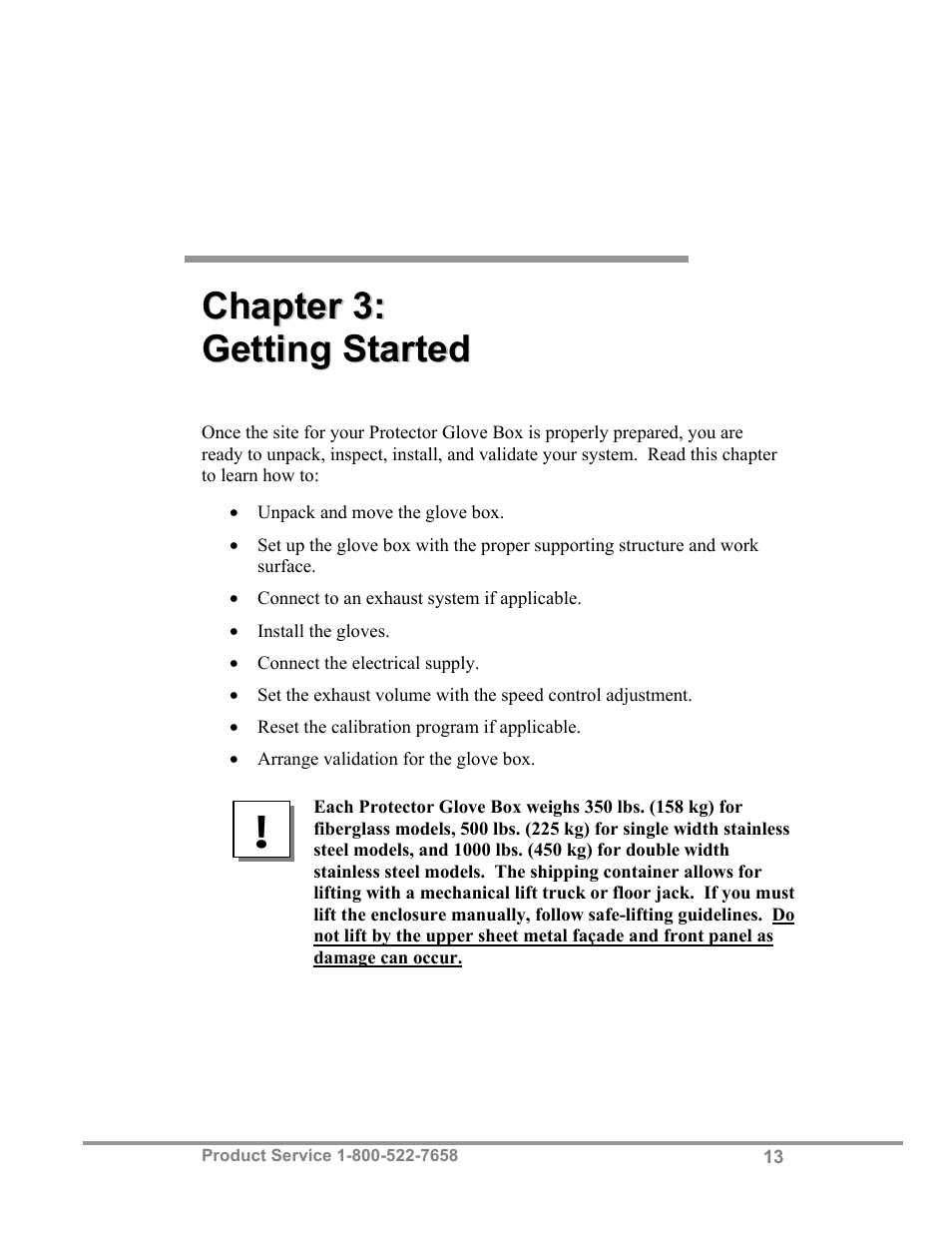 Labconco Protector Filtered Glove Box User Manual | Page 17 / 68