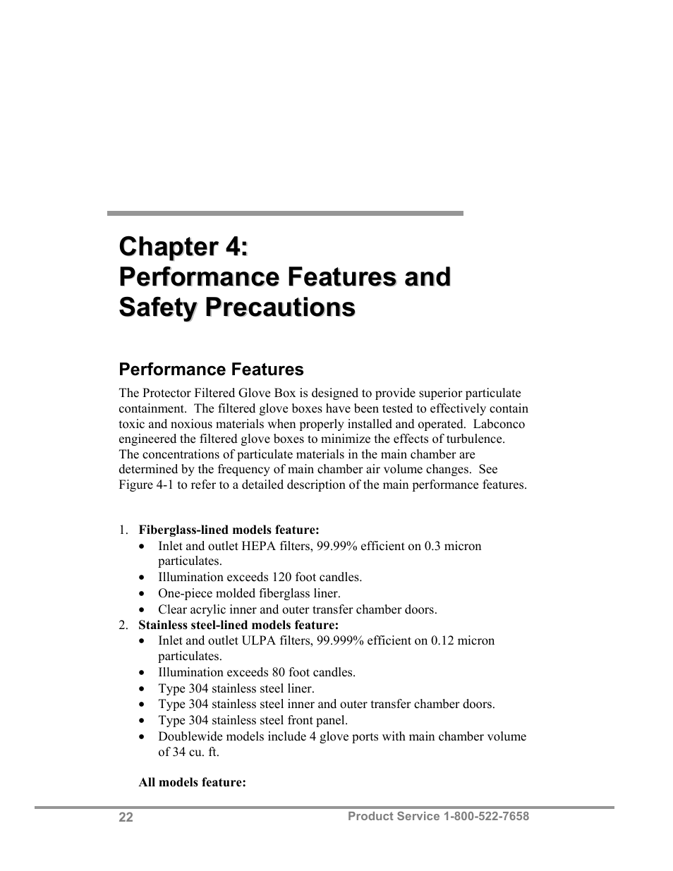 Labconco Protector Filtered Glove Box User Manual | Page 26 / 68