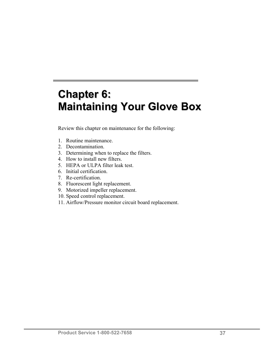 Labconco Protector Filtered Glove Box User Manual | Page 41 / 68