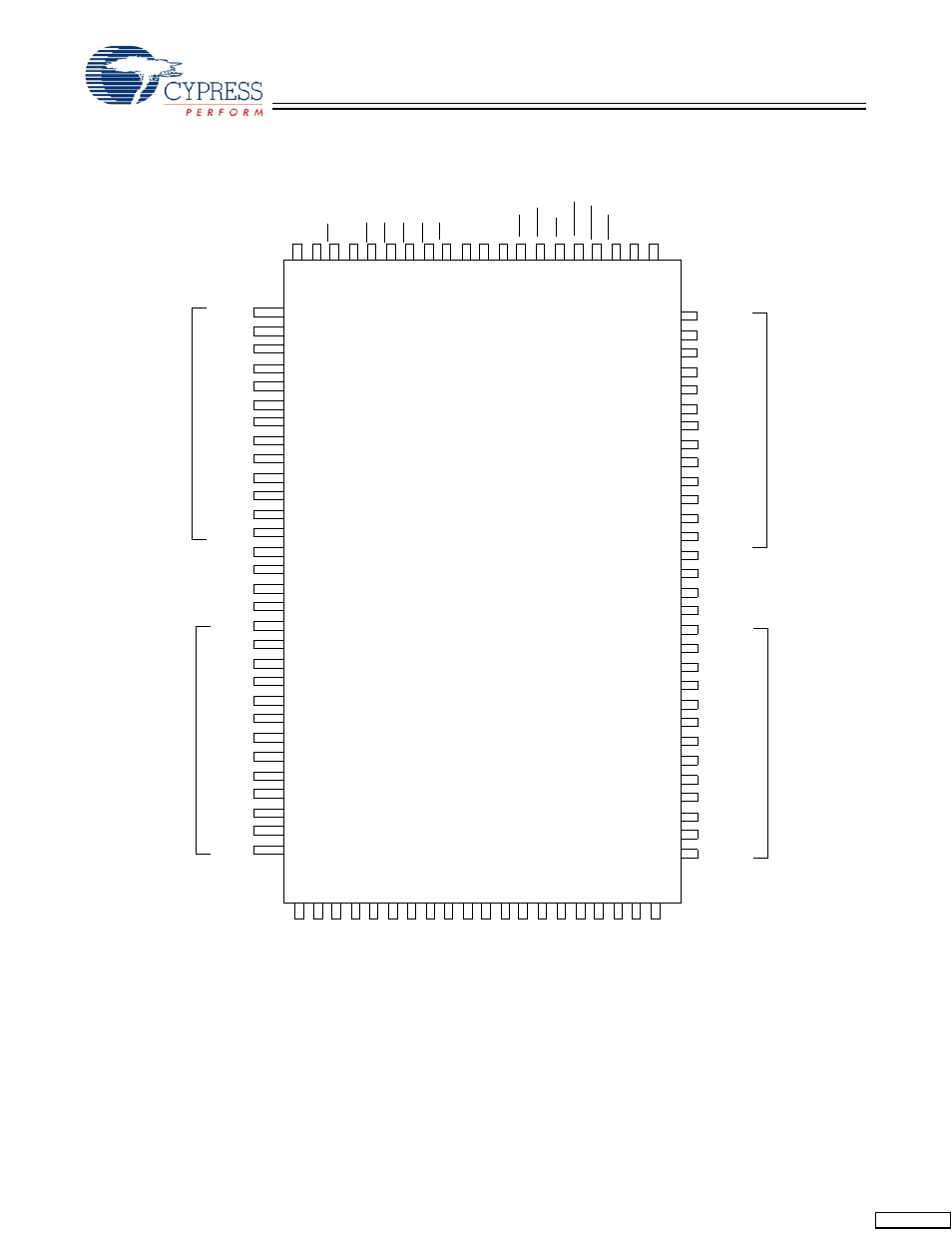 Pin configuration 100-pin tqfp | Cypress CY7C1217H User Manual | Page 3 / 16