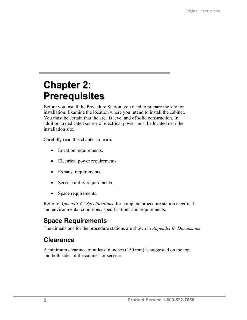 Labconco PuriCare Procedure Stations 31261 Series User Manual | Page 8 / 62