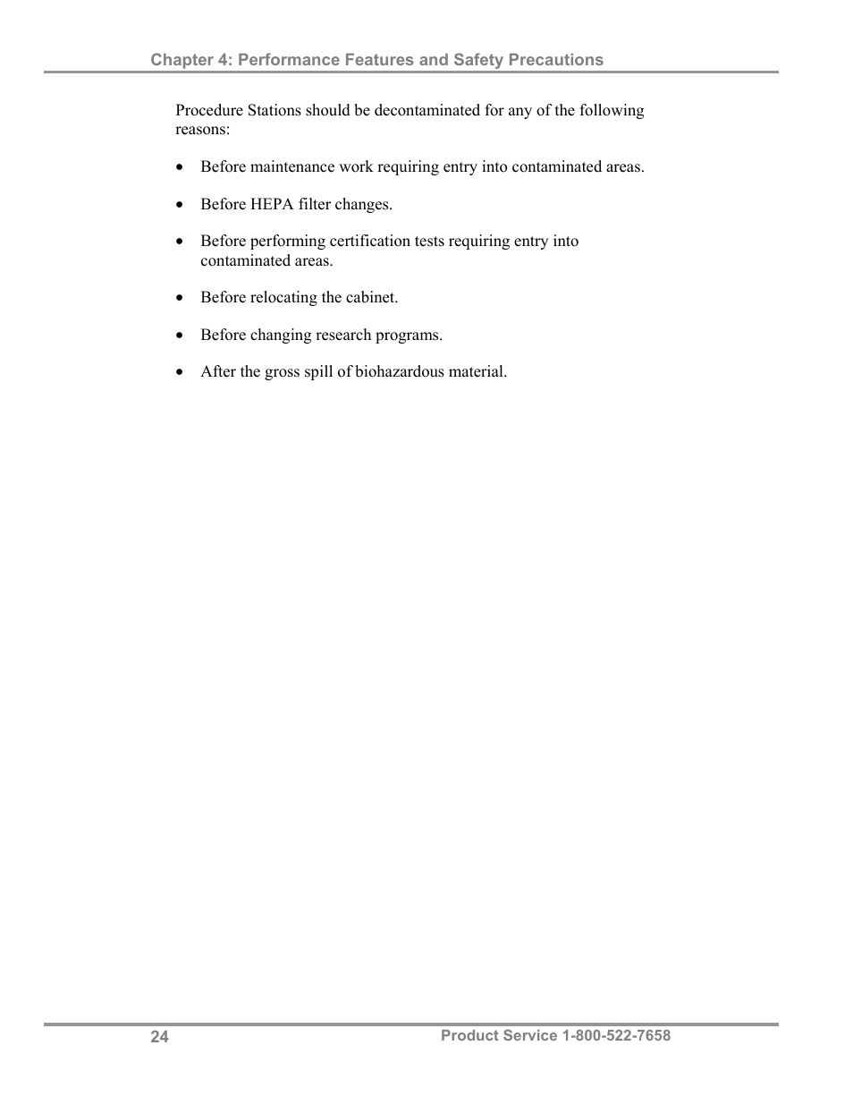 Labconco PuriCare Procedure Stations 38100 User Manual | Page 29 / 70