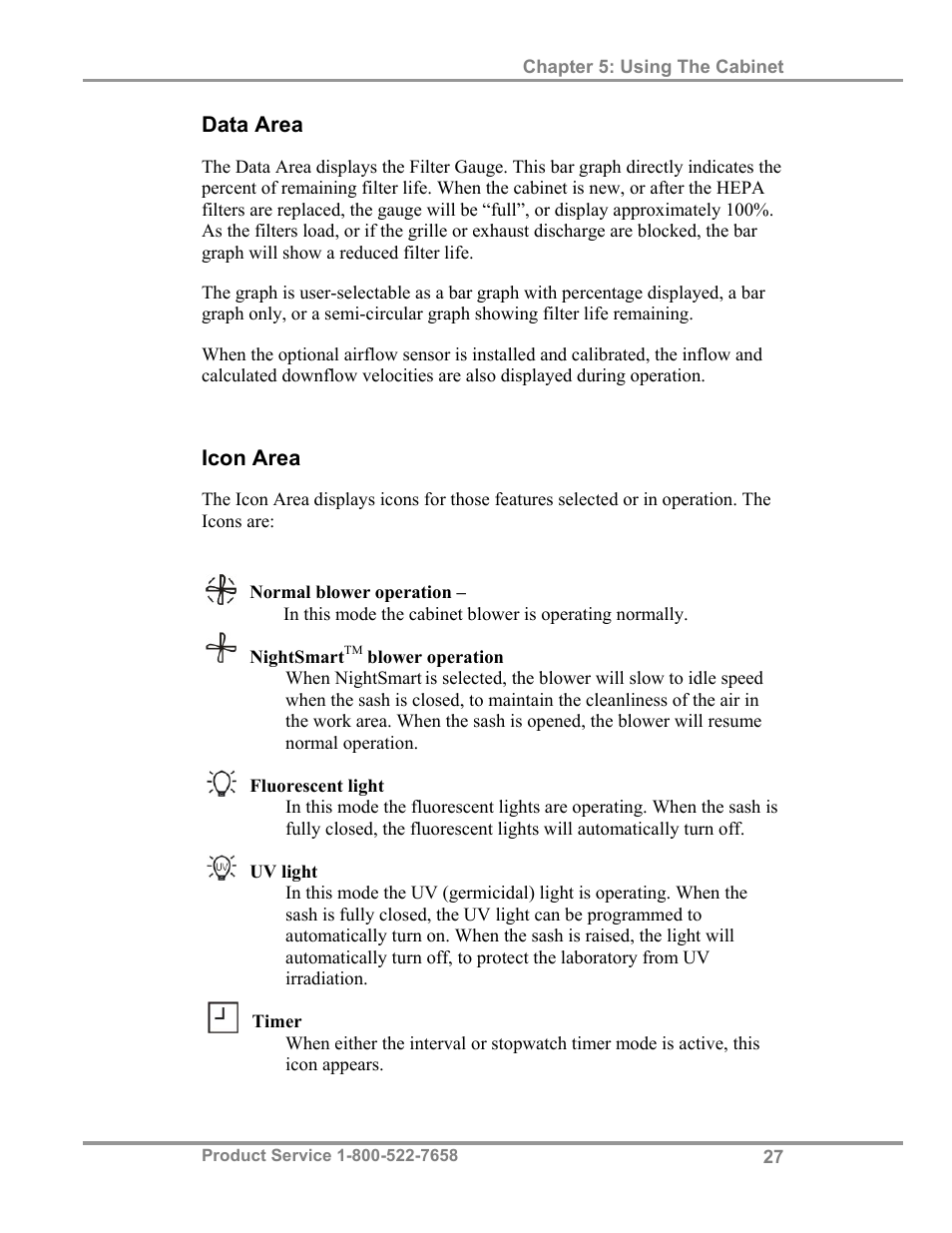 Labconco PuriCare Procedure Stations 38100 User Manual | Page 32 / 70