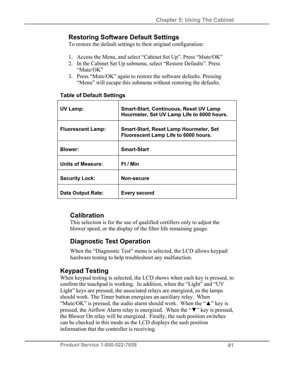 Labconco PuriCare Procedure Stations 38100 User Manual | Page 46 / 70