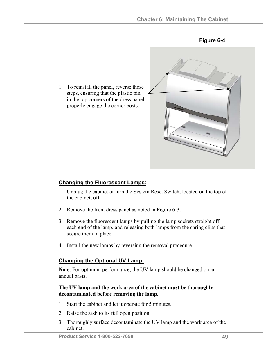 Labconco PuriCare Procedure Stations 38100 User Manual | Page 54 / 70