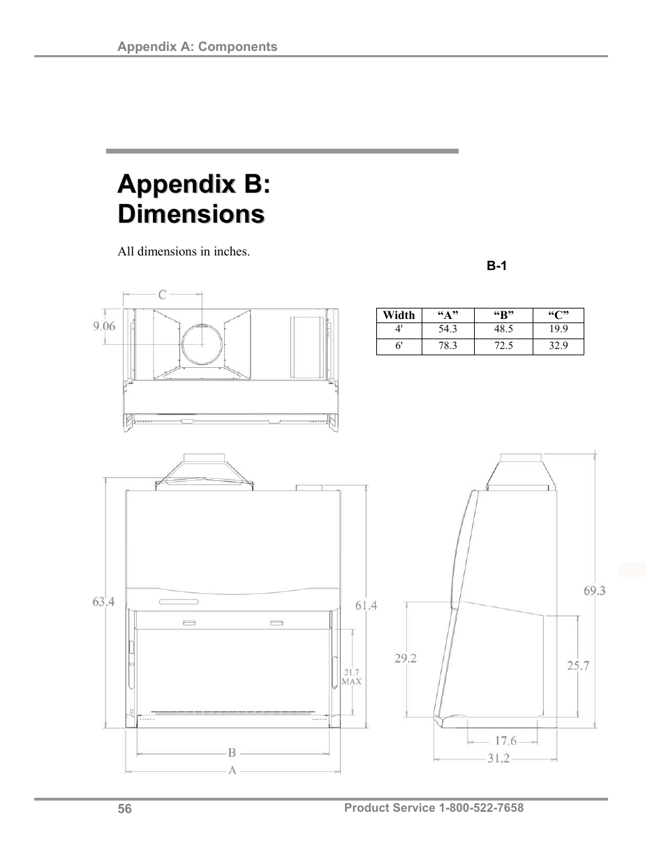 Labconco PuriCare Procedure Stations 38100 User Manual | Page 61 / 70