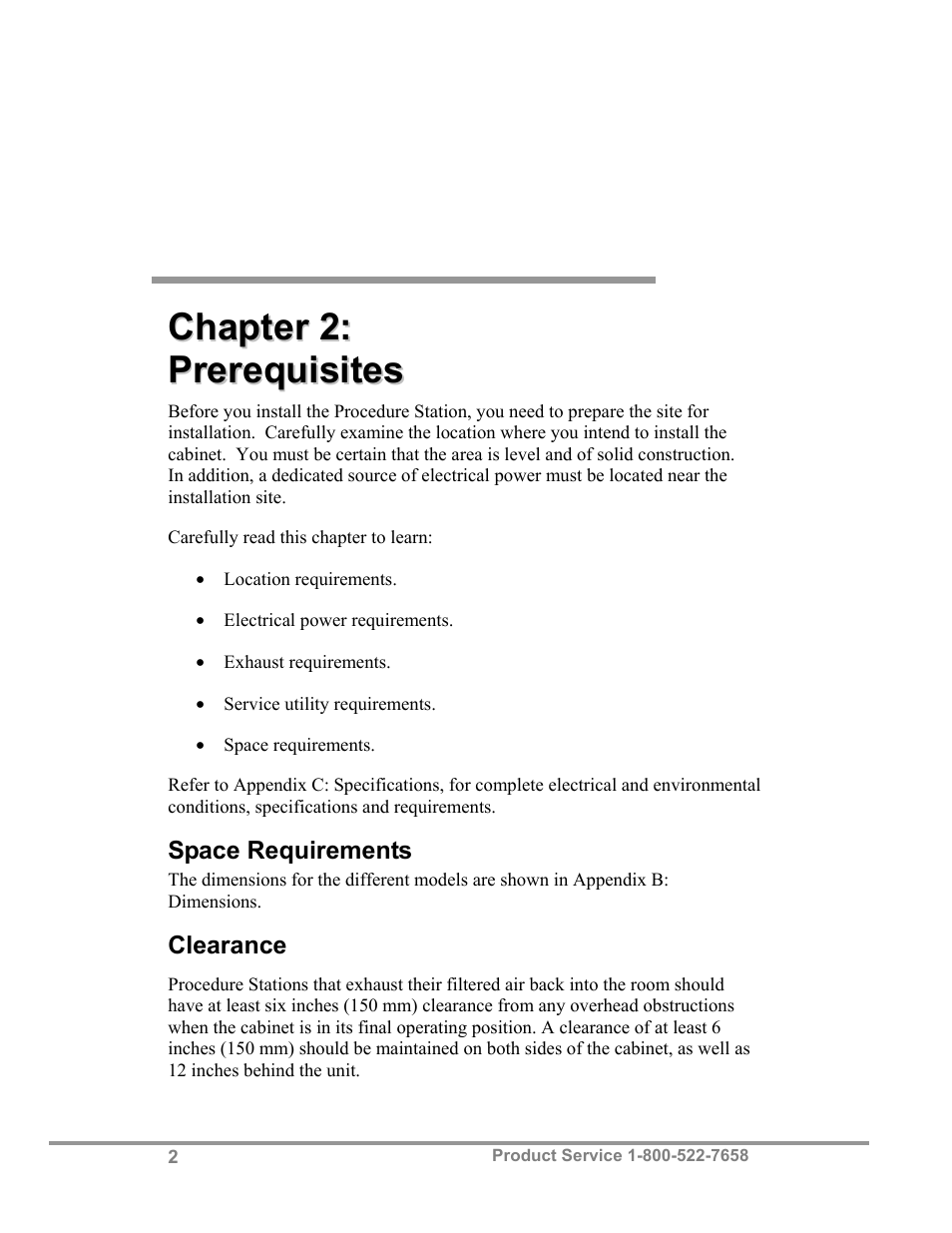 Labconco PuriCare Procedure Stations 38100 User Manual | Page 7 / 70