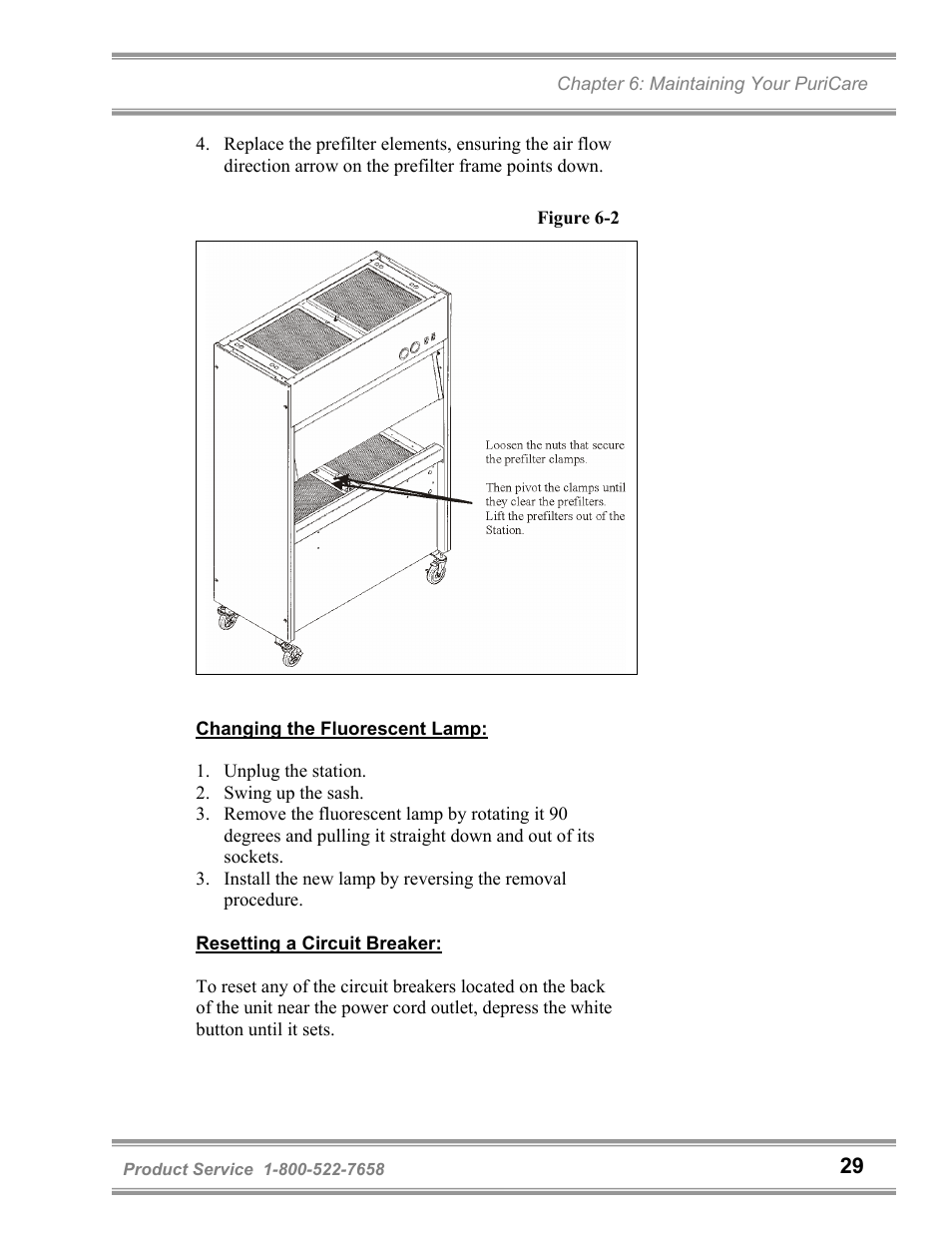 Labconco PuriCare Vertical Flow Stations 3830020 User Manual | Page 33 / 58