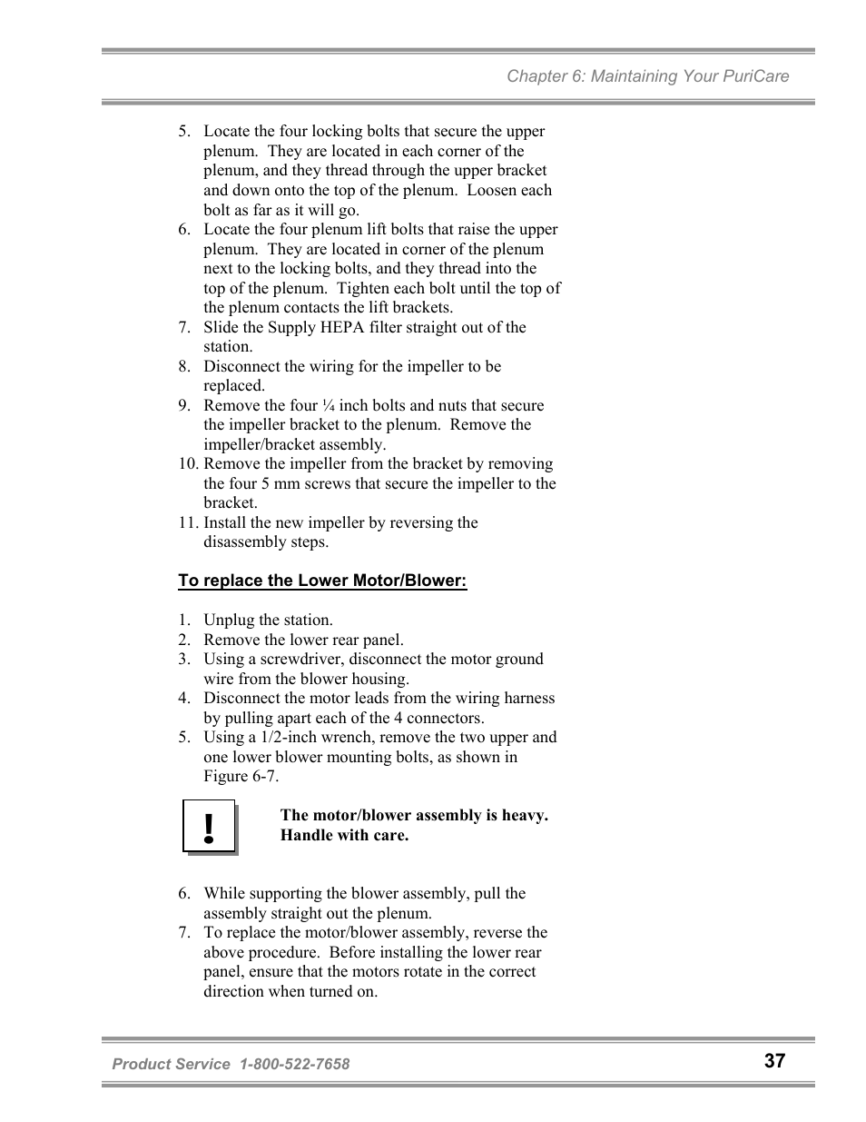 Labconco PuriCare Vertical Flow Stations 3830020 User Manual | Page 41 / 58