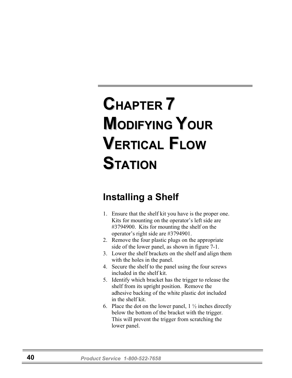 Labconco PuriCare Vertical Flow Stations 3830020 User Manual | Page 44 / 58