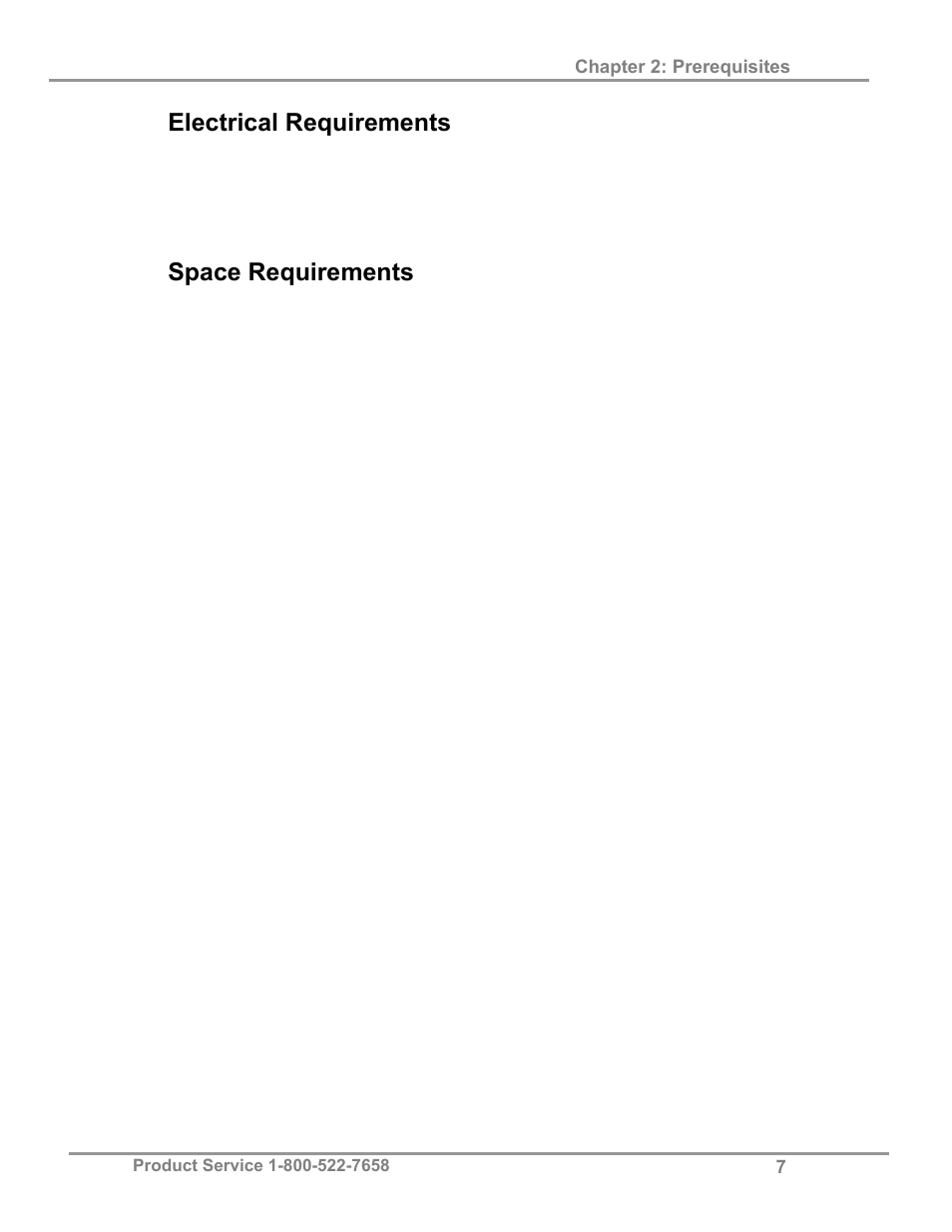 Electrical requirements, Space requirements | Labconco XPert Nano Enclosures 38876 Series User Manual | Page 12 / 67