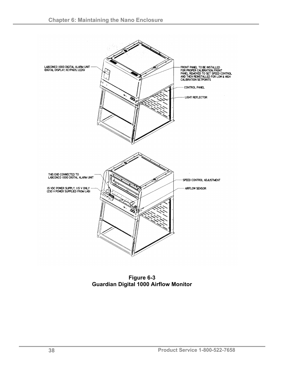 Labconco XPert Nano Enclosures 38876 Series User Manual | Page 43 / 67