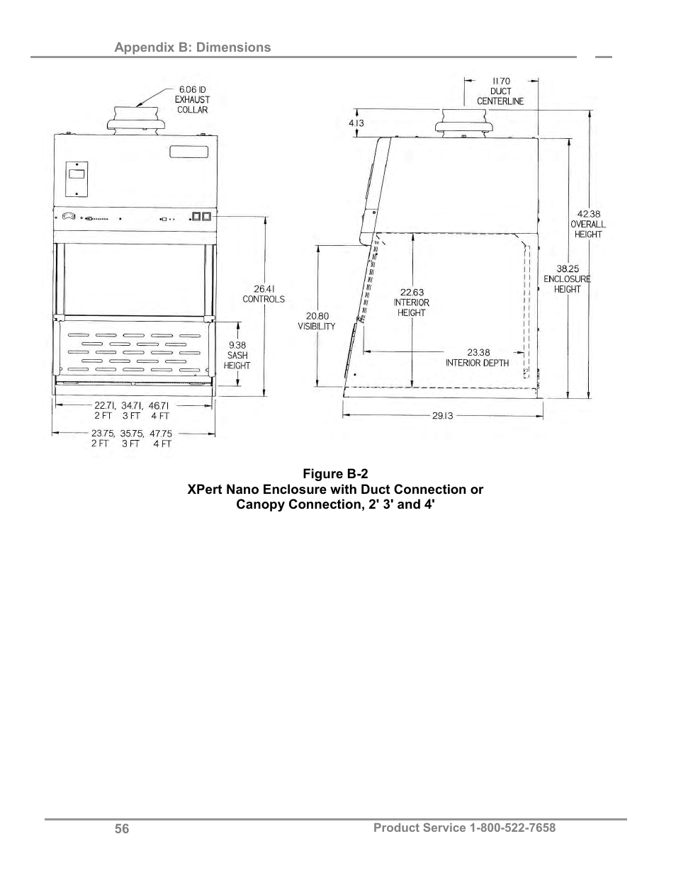 Labconco XPert Nano Enclosures 38876 Series User Manual | Page 61 / 67