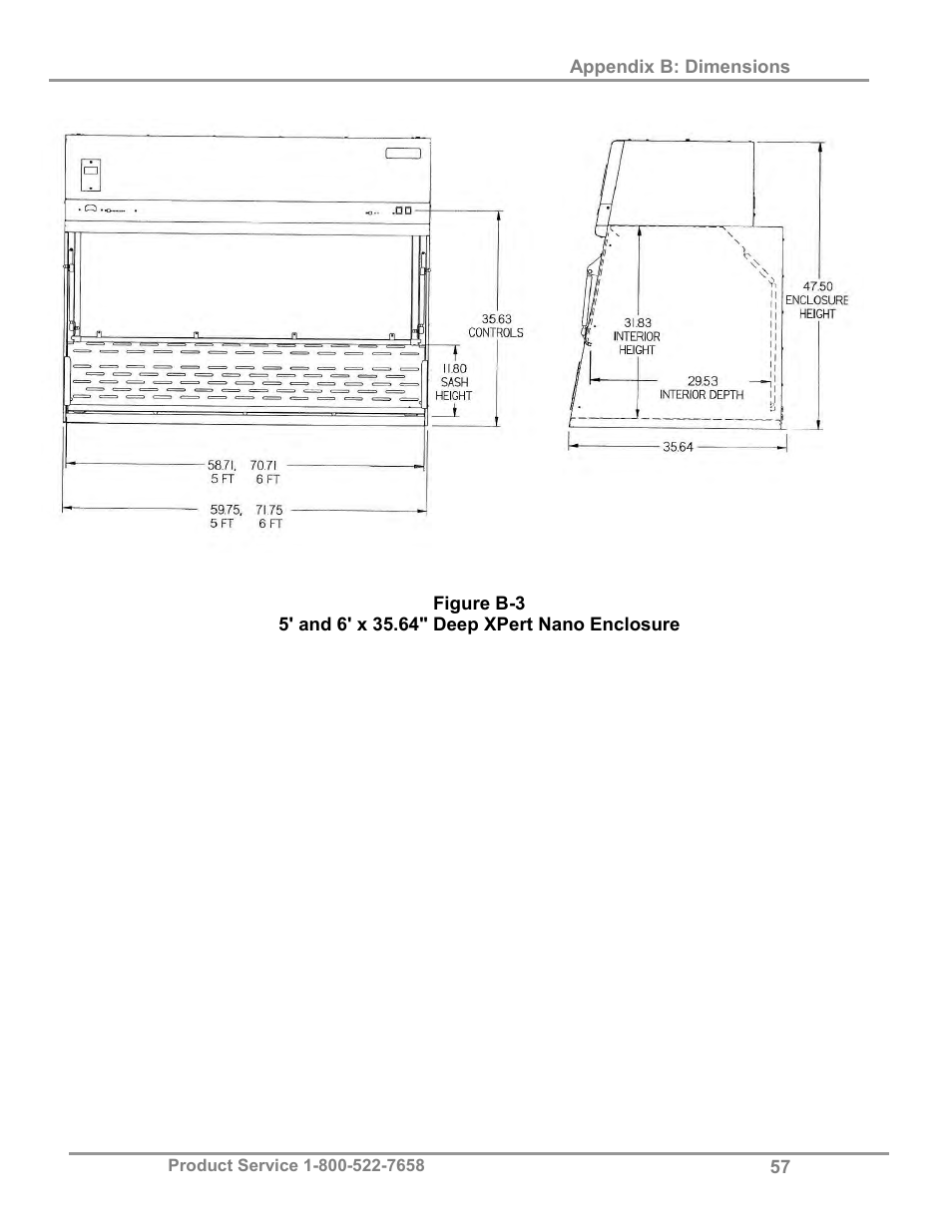 Labconco XPert Nano Enclosures 38876 Series User Manual | Page 62 / 67