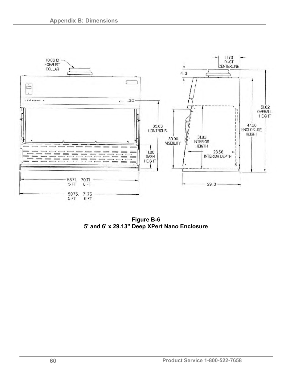 Labconco XPert Nano Enclosures 38876 Series User Manual | Page 65 / 67