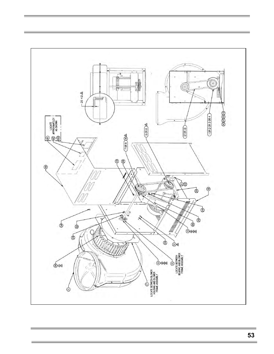 Labconco Coated Steel, Fiberglass and PVC Blowers 7183200 User Manual | Page 57 / 65