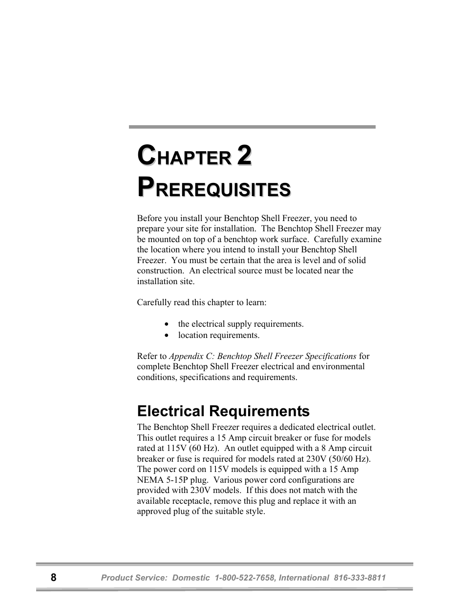 Labconco FreeZone Benchtop Freezer User Manual | Page 11 / 27