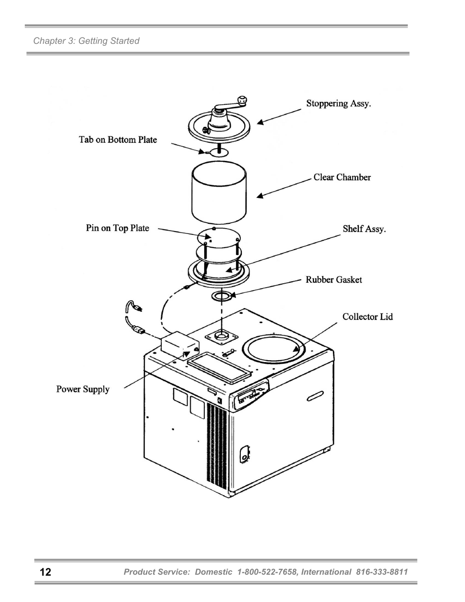 Labconco FreeZone Clear Stoppering Chambers User Manual | Page 16 / 32