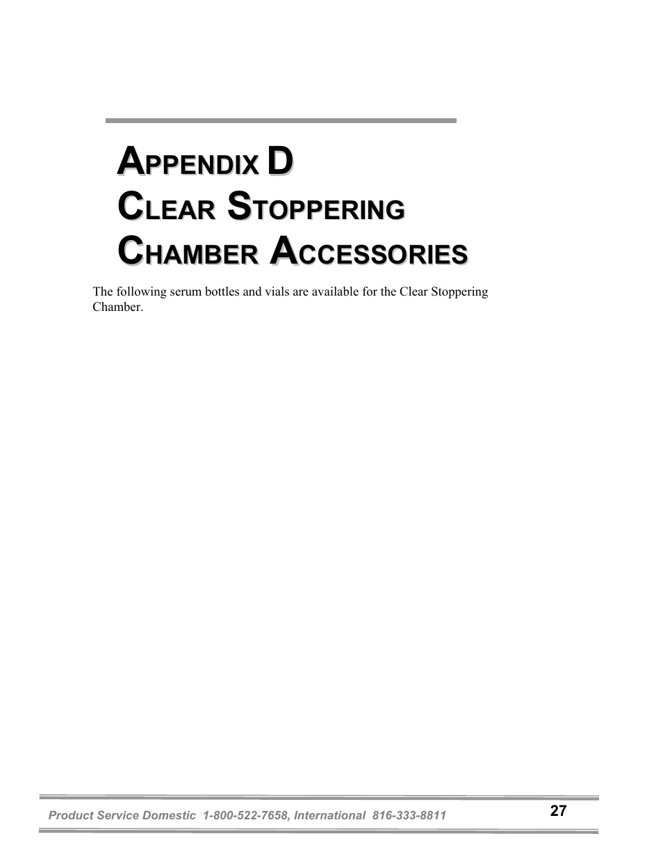 Labconco FreeZone Clear Stoppering Chambers User Manual | Page 31 / 32