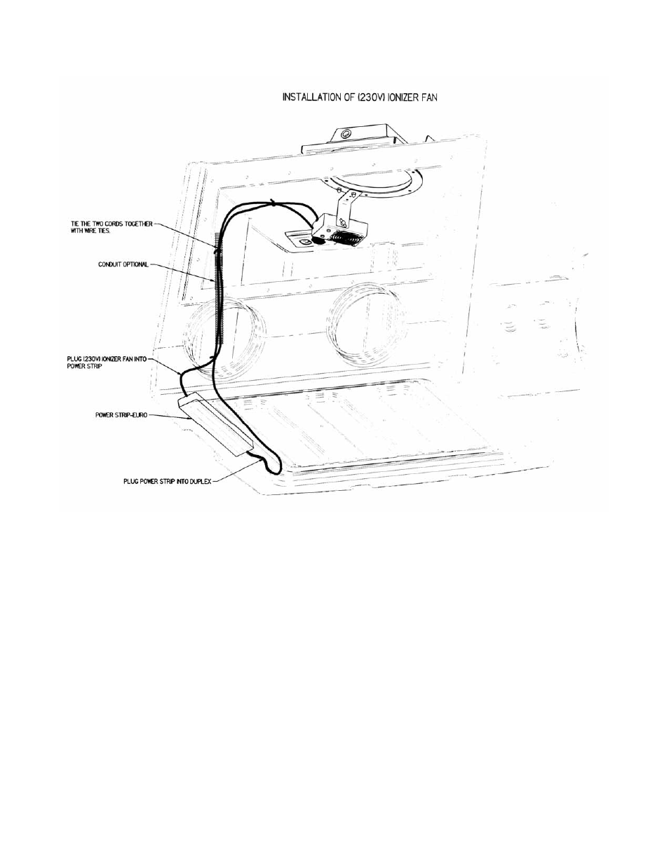 Labconco Anti-Static Ionizer Fan User Manual | Page 3 / 6