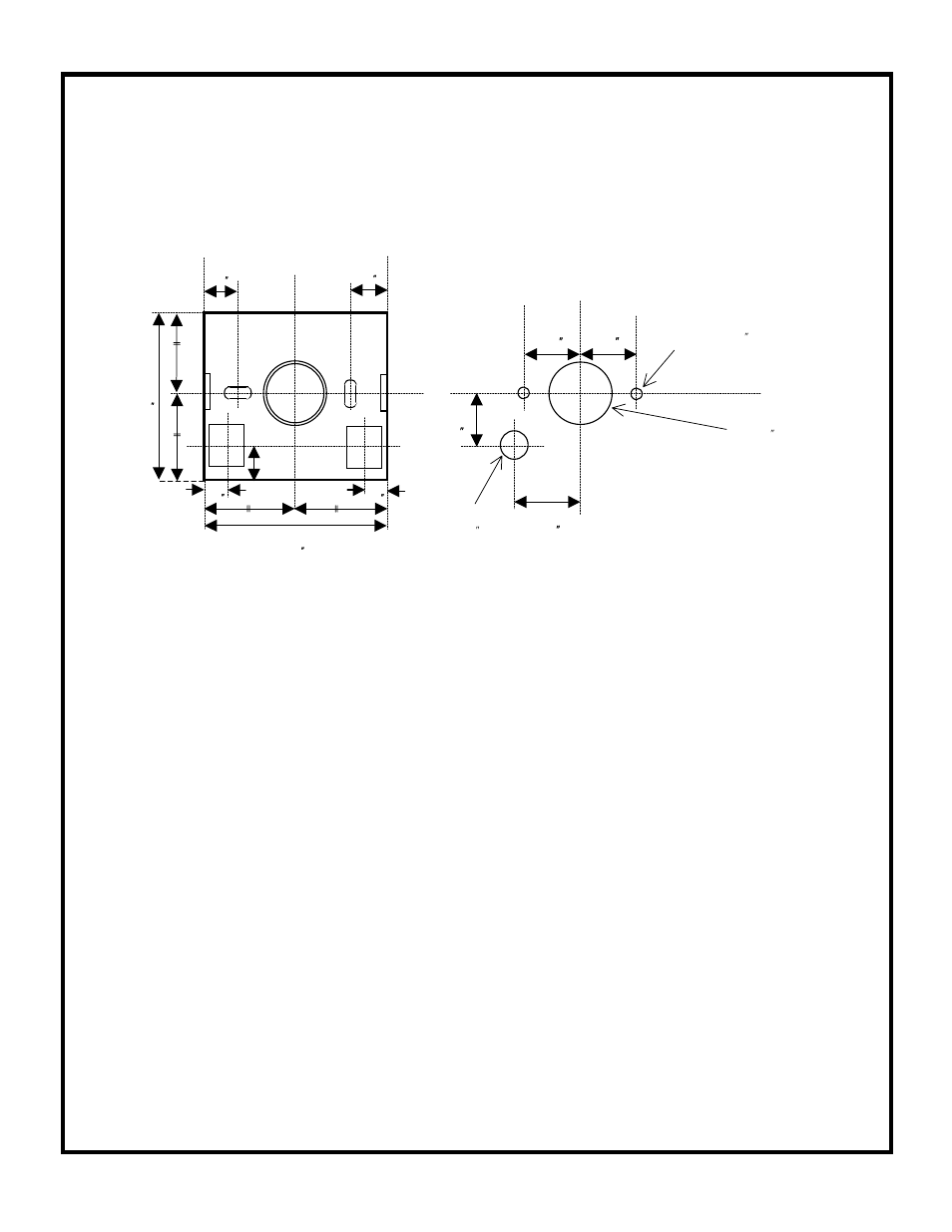 0 dimensions, Sm6 sensor panel cutout dimensions ( front view ), Sm6 sensor dimensions ( rear view ) | Labconco Guardian 1000 Digital Airflow Monitor User Manual | Page 13 / 20