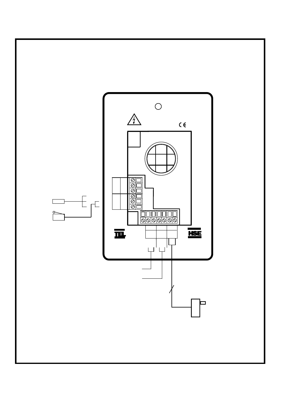 Tel hse, 0 connection details | Labconco Guardian 500 Airflow Monitor User Manual | Page 3 / 12