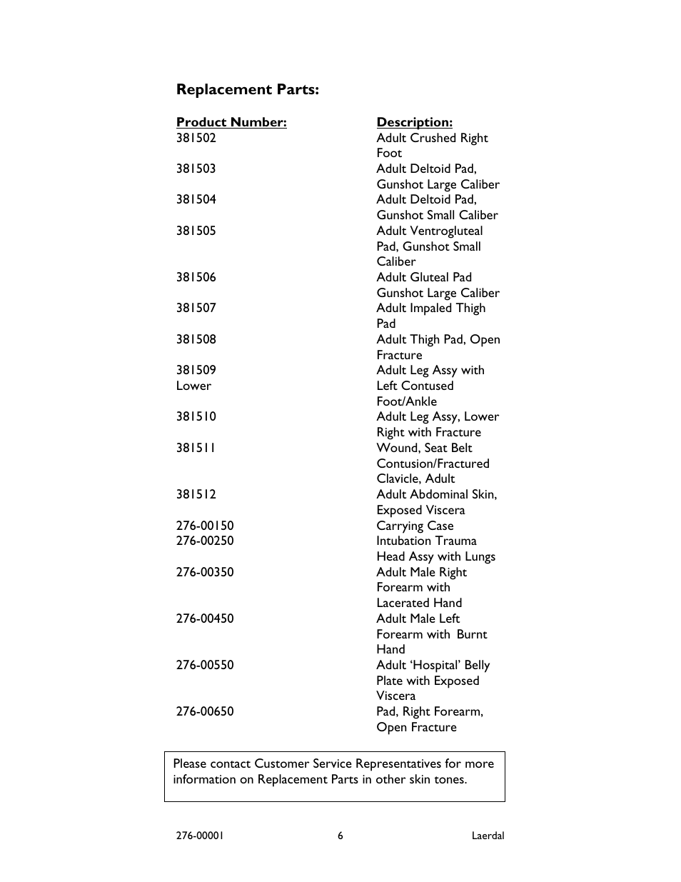 Laerdal Advanced Trauma Modules User Manual | Page 6 / 8