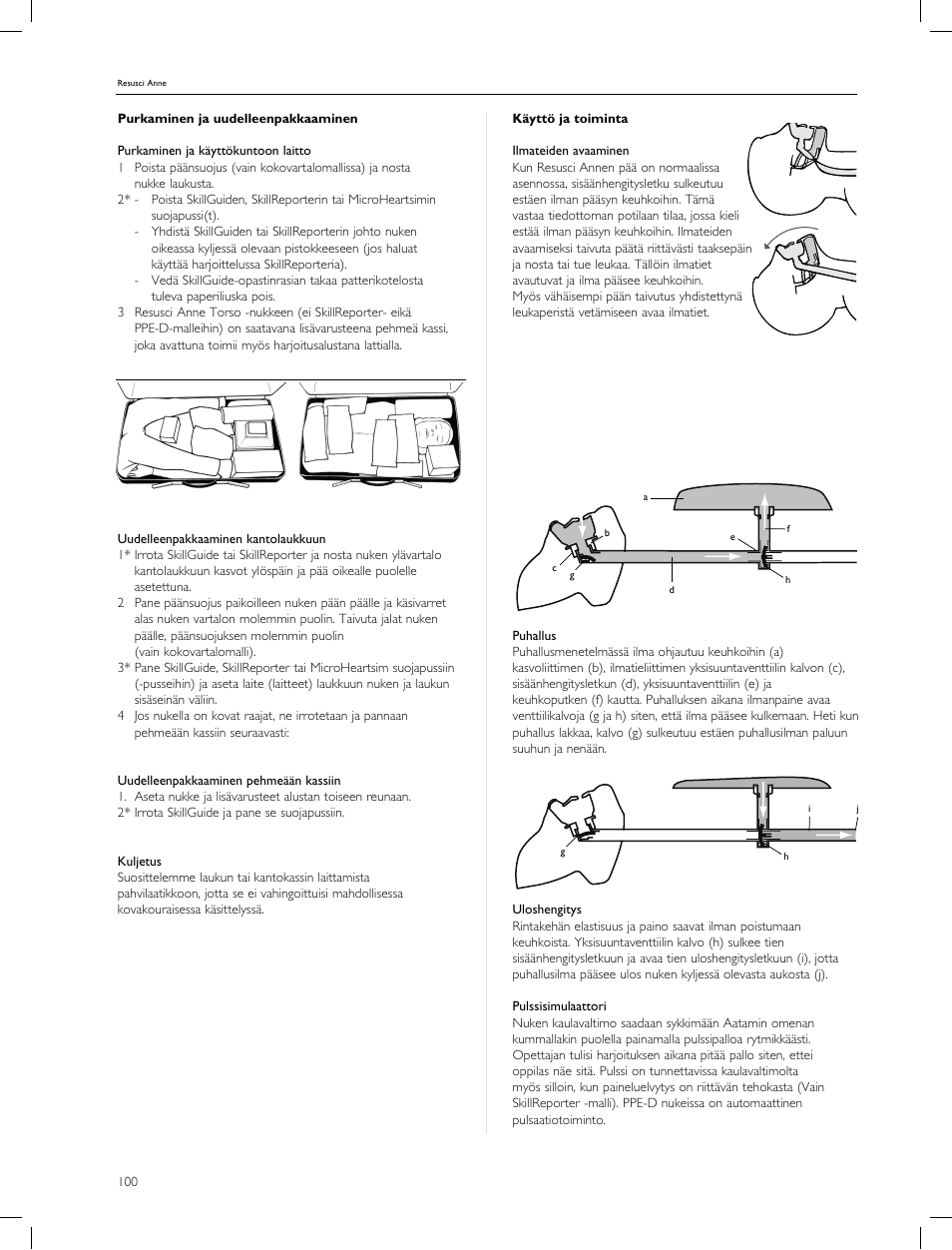 Laerdal Resusci Anne CPR-D User Manual | Page 100 / 112