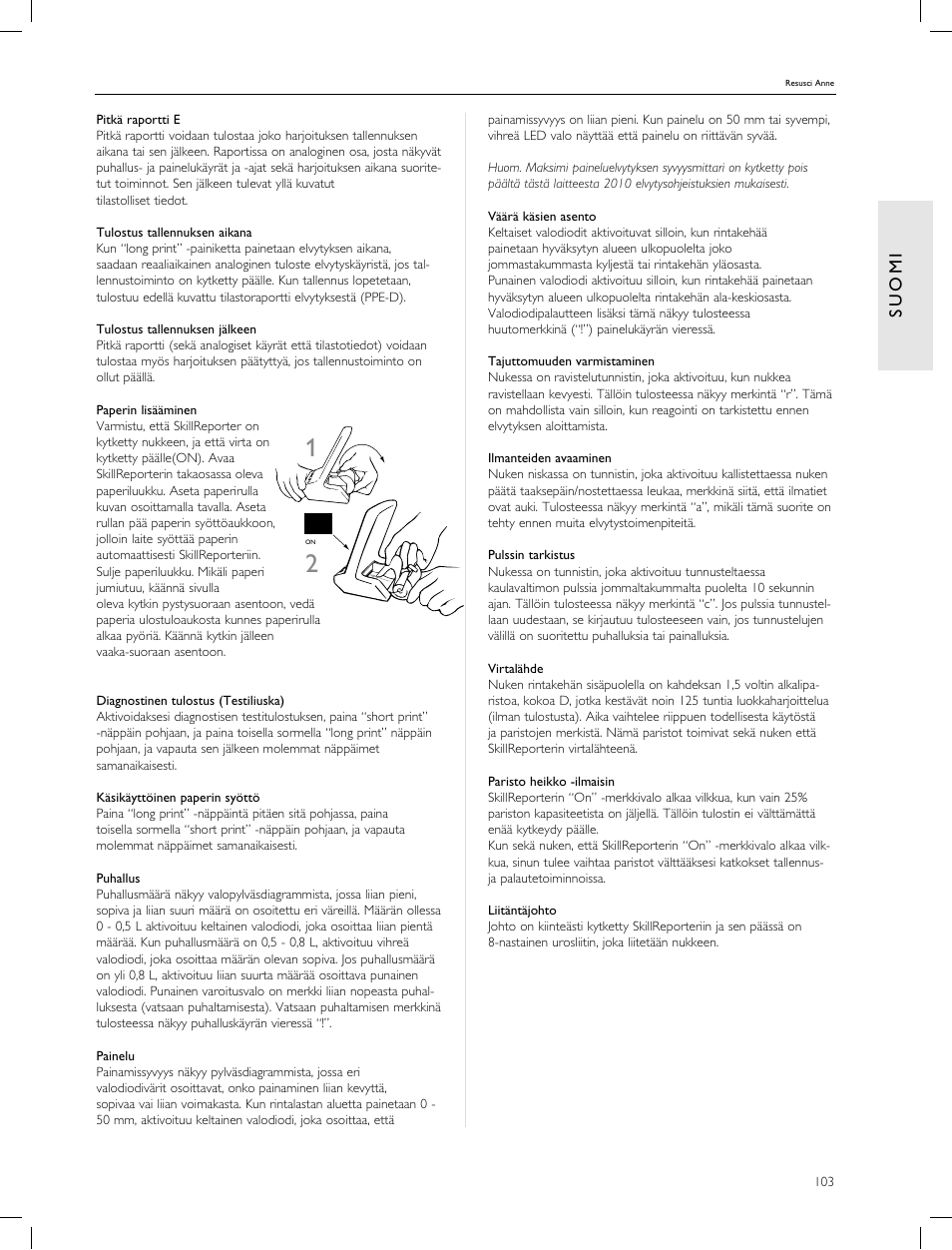 Laerdal Resusci Anne CPR-D User Manual | Page 103 / 112
