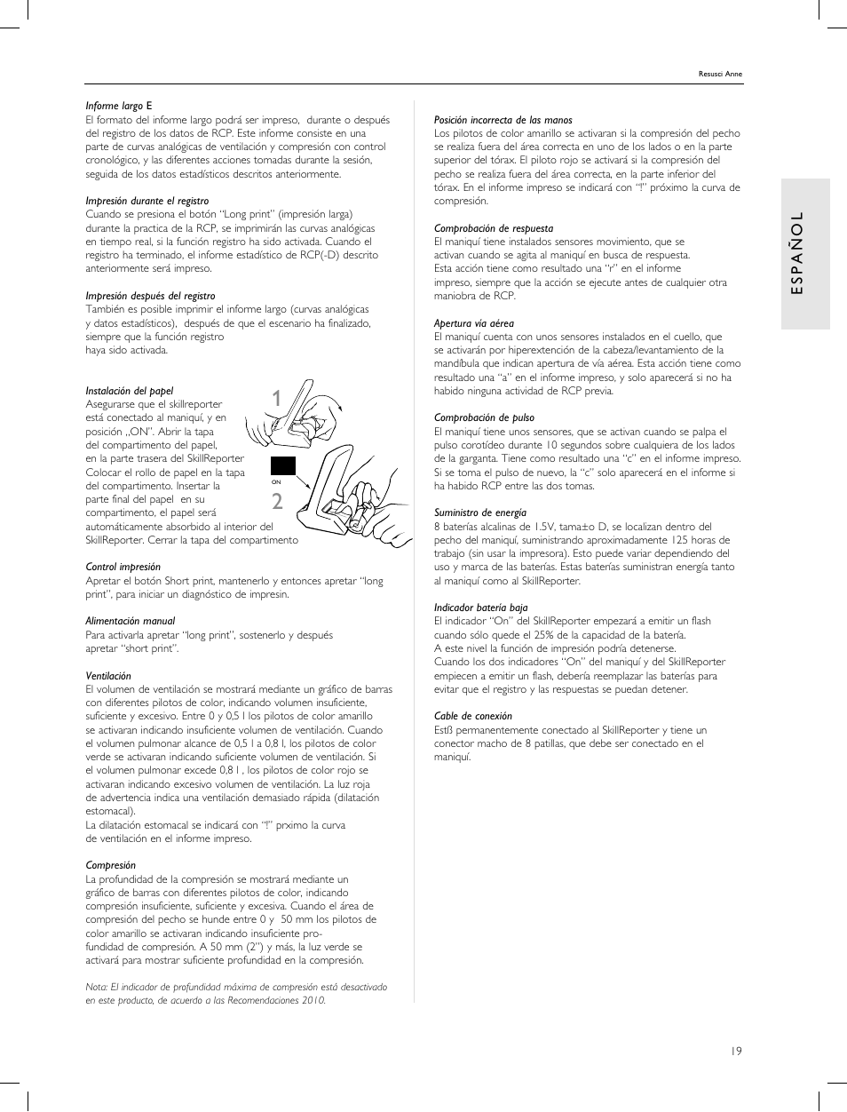 Laerdal Resusci Anne CPR-D User Manual | Page 19 / 112