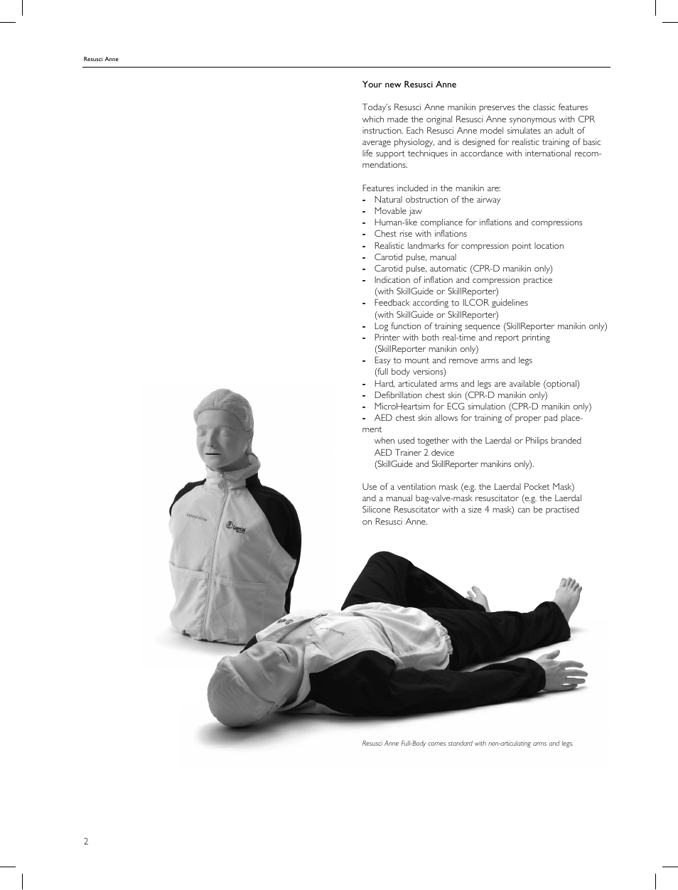 Laerdal Resusci Anne CPR-D User Manual | Page 2 / 112