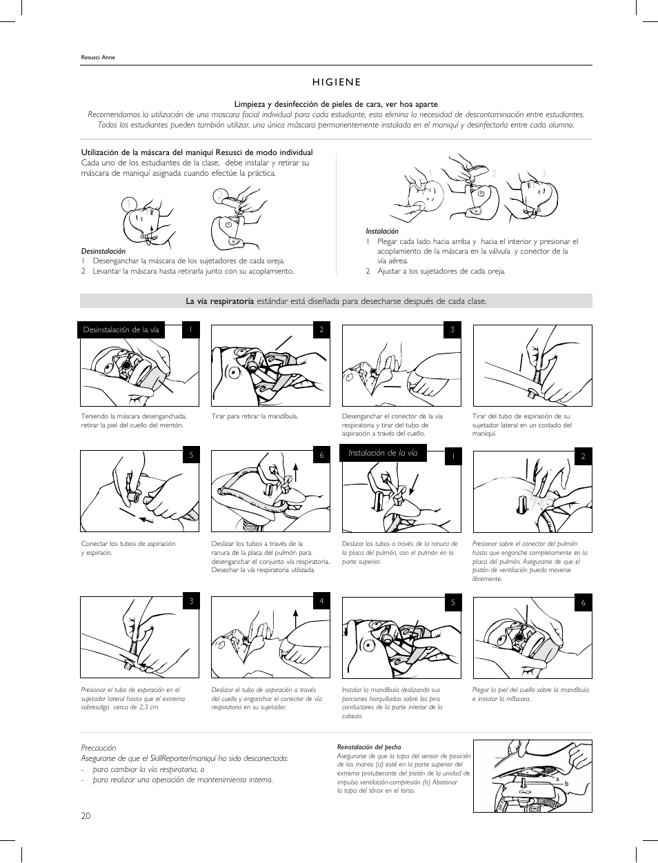 Laerdal Resusci Anne CPR-D User Manual | Page 20 / 112